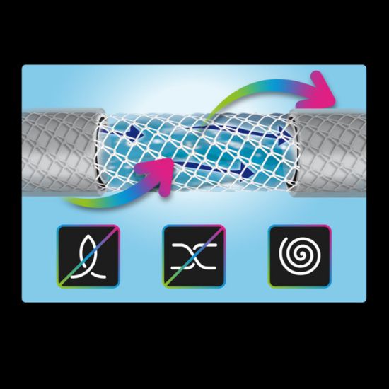 CREVO BAŠTENSKO PVC "NO TWIST"  50m - 3/4"