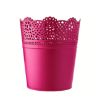 SAKSIJA ČIPKA LACE OKRUGLA FI 14CM CIKLAMA - 1