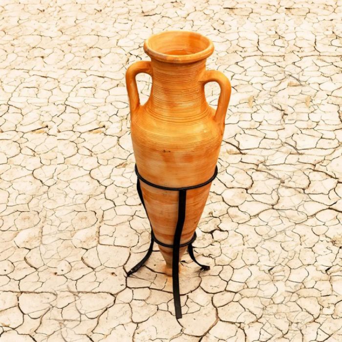 AMFORA KERAMIČKA 60CM SA STALKOM