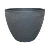 SAKSIJA OKRUGLA STONE ANTRACIT 60X45CM KOOPMAN - 1