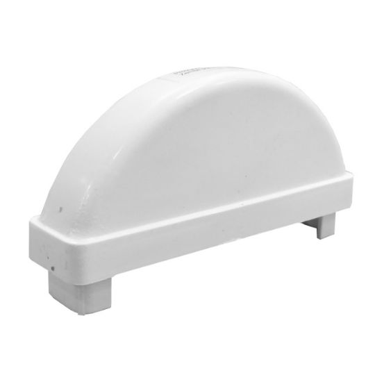KAPA PVC ZA LETVICU 100X20MM – POLUKRUŽNA
