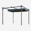PERGOLA  3X3M  TAMNO SIVA - 3