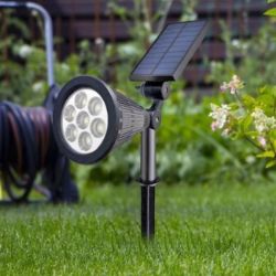 LAMPA BAŠTANSKA SOLARNA LED 7W