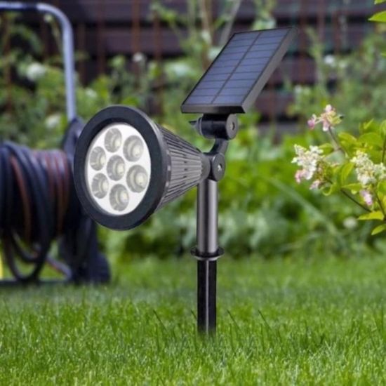 LAMPA BAŠTANSKA SOLARNA LED 7W