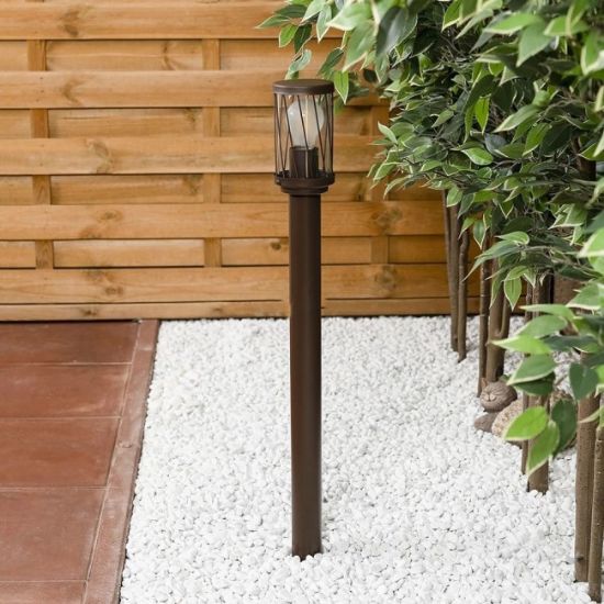 FENJER BAŠTENSKI STUBNI H=800mm E27 IP44 BUDAPEST RAB 8890