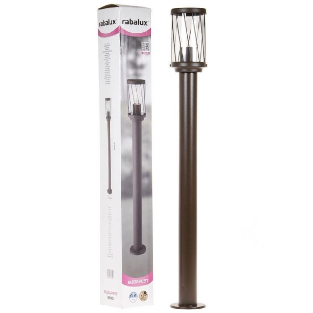 FENJER BAŠTENSKI STUBNI H=800mm E27 IP44 BUDAPEST RAB 8890