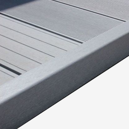 PROFIL L ZA DEKING, ZAVRSNI 2700X50X50MM SIVI