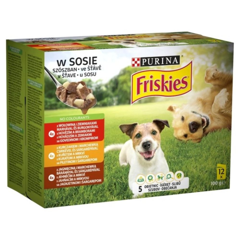 SOS ZA PSE GOVEDINA 12X85G FRISKIES