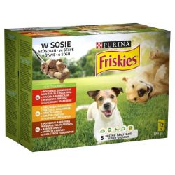 SOS ZA PSE GOVEDINA 12X85G FRISKIES