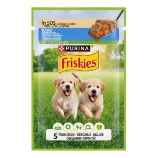 SOS ZA PSE PILETINA JUNIOR 85G FRISKIES