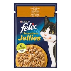 SOS ZA MAČKE SENSATION PILETINA ŠARGAREPA 85G FELIIX