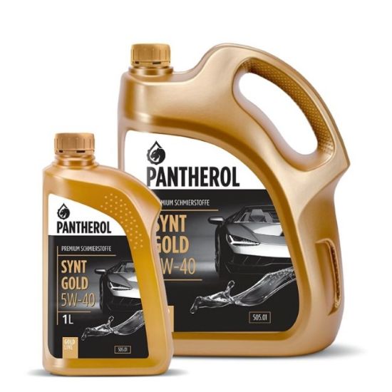 ULJE  MOTORNO PANTHEROL SYNT GOLD 505.01 5W40 5L