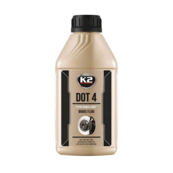 TEČNOST ZA KOČNICE 0.5l DOT 4 K2