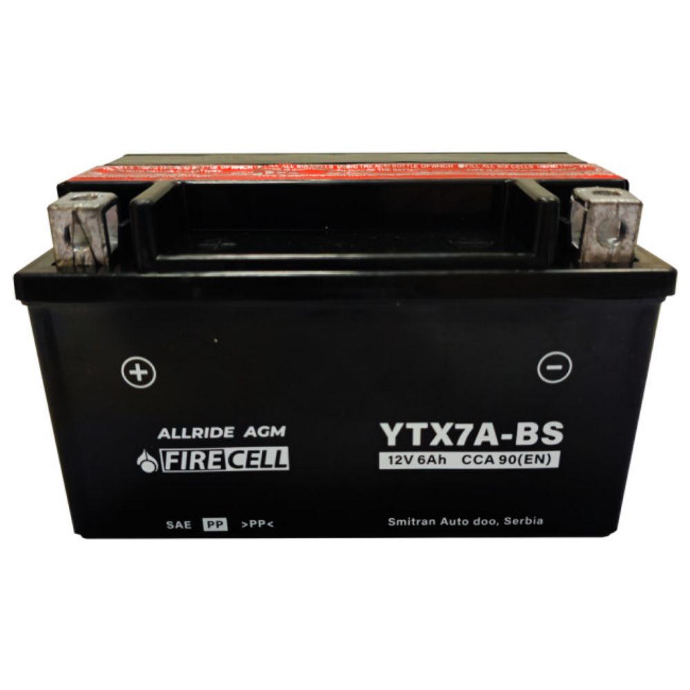 AKUMULATOR ZA MOTOR 12V06L S-YTX7A-BS FIRECELL