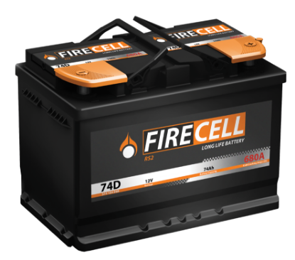 Slika AKUMULATOR FIRECELL 74A DESNI 12V