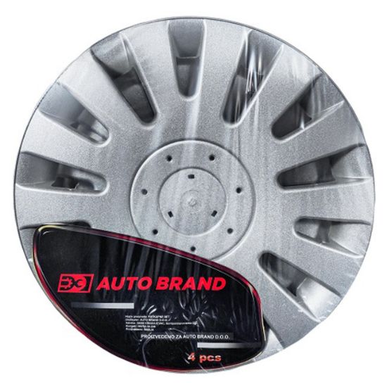 RATKAPNE PREMIUM SET 4KOM 15'' SILVER AB32245