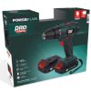 BUŠILICA AKU 18V LI-ION 2 BATERIJE POWERPLUS - 8