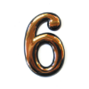 BROJ KUĆNI 6 PVC - 1