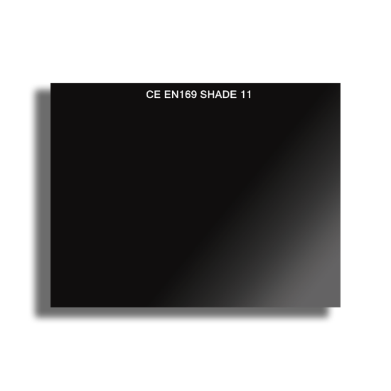 STAKLO CRNO 9X11 DIN 11