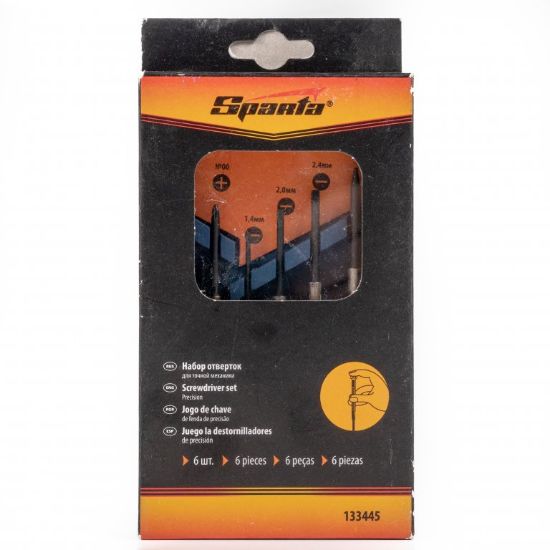 ODVIJAČI PRECIZNI SET 6 KOM SPARTA