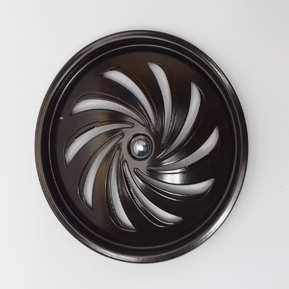 POKLOPAC VENT. ŠTUCNE FI 118mm BRAON