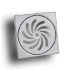 PODNA REŠETKA 100X100mm INOX - 1