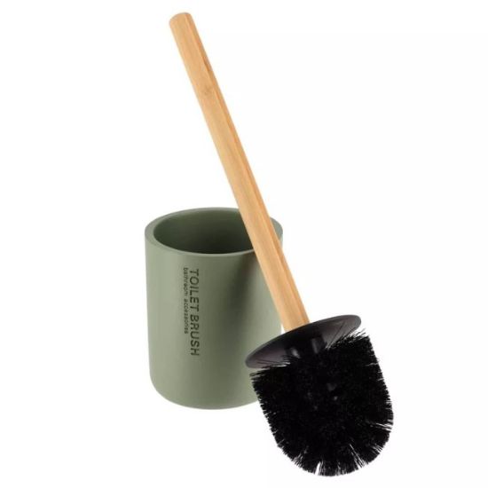 WC ČETKA 36CM ZELENA/BAMBUS TENDANCE