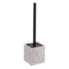 WC ČETKA 37X10X10CM POLIRESIN SIVA TENDANCE - 1