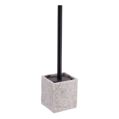 WC ČETKA 37X10X10CM POLIRESIN SIVA TENDANCE
