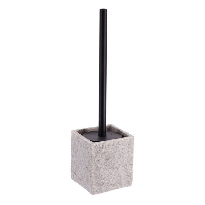WC ČETKA 37X10X10CM POLIRESIN SIVA TENDANCE