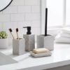 WC ČETKA 37X10X10CM POLIRESIN SIVA TENDANCE - 3