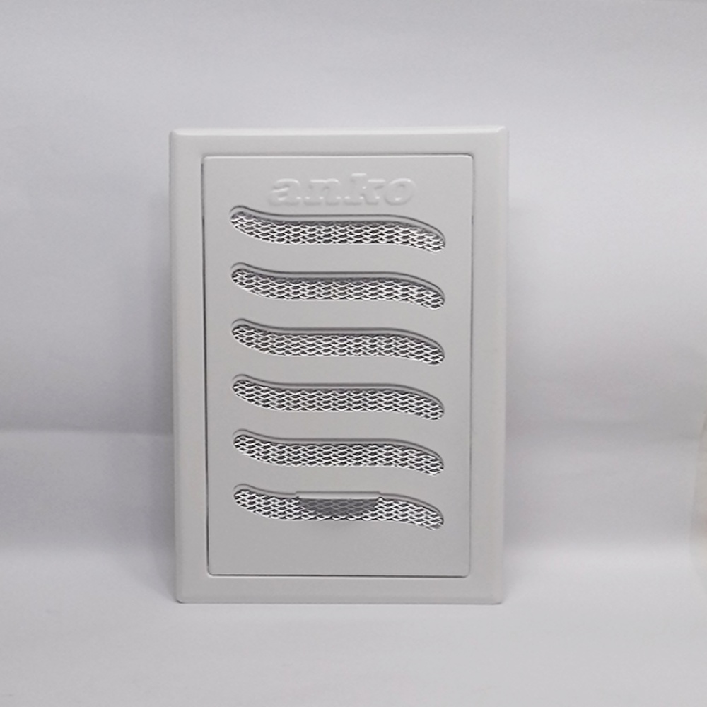 KLIZNA VENT. REŠETKA 125X215mm BELA