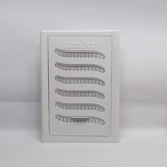 KLIZNA VENT. REŠETKA 125X215mm BELA