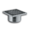 VENTILACIONA REŠETKA C150X150/fi110mm POCINKOVANA - 1