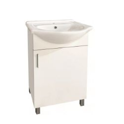 ORMARIC SA LAVABOOM  VODOOTPORAN SOFT CLOSE 40X85X50 PVC BELA