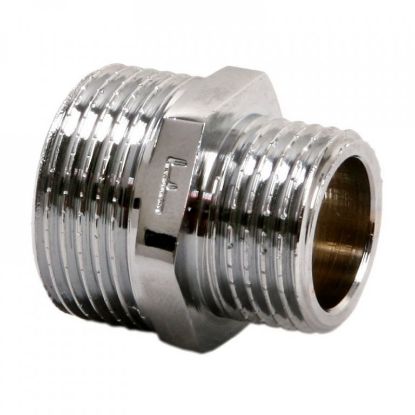 NIPL DUPLI 3/8''x1/2'' HROMIRANI