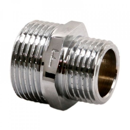 NIPL DUPLI 3/8''x1/2'' HROMIRANI
