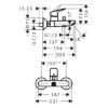 BATERIJA ZA KADU LOGIS  HANSGROHE - 3