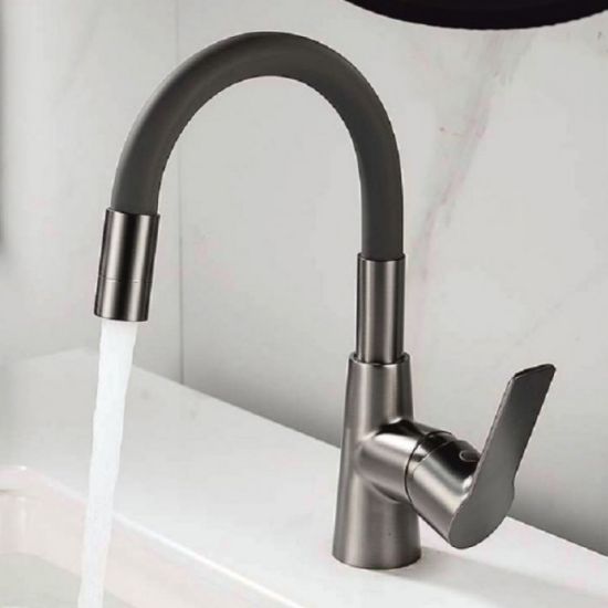 SLAVINA ZA LAVABO STOJECA JEDNORUCNA ALISADO SIVA