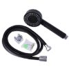 TUŠ SET RUCICA 5 FUNKCIJA+ PVC CREVO 150CM +DRZAC CRNA - 1