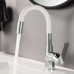 SLAVINA ZA LAVABO STOJEĆA JEDNORUČNA ALISADO BELA
