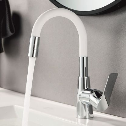 SLAVINA ZA LAVABO STOJEĆA JEDNORUČNA ALISADO BELA