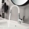 SLAVINA ZA LAVABO STOJEĆA JEDNORUČNA ALISADO BELA - 3