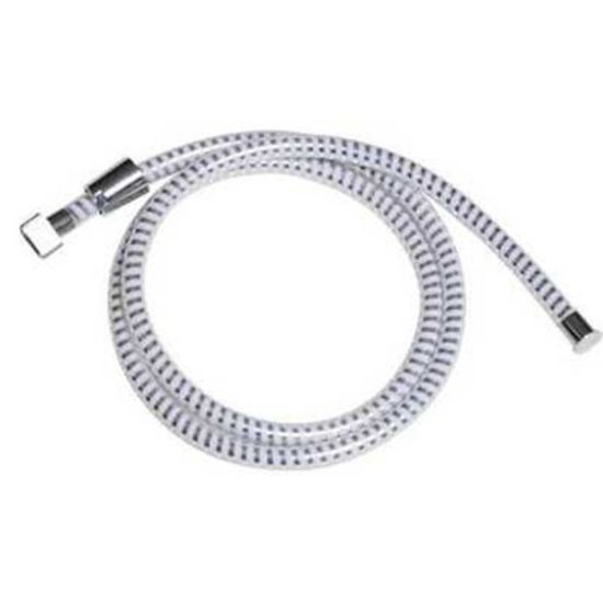 CREVO ZA TUŠ 2M RASTEGLJIVO PVC BELO TENDANCE