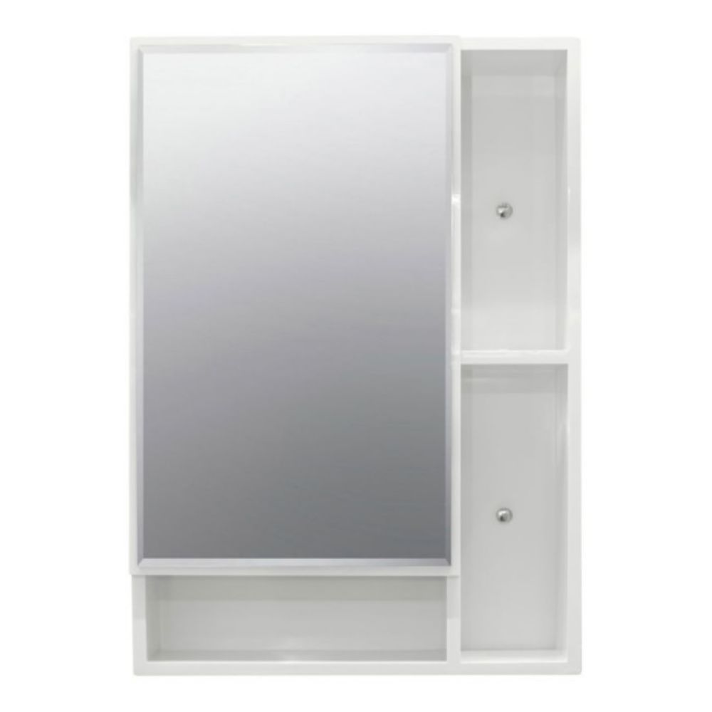 ORMARIĆ SA OGLEDALOM SOFT CLOSE PVC BELA