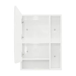 ORMARIĆ SA OGLEDALOM SOFT CLOSE PVC BELA