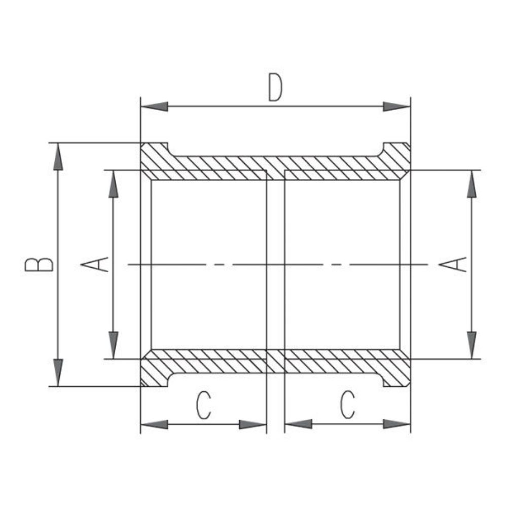 MUF 3/4'' HROMIRANI