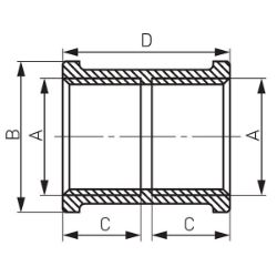 MUF 3/8'' HROMIRANI