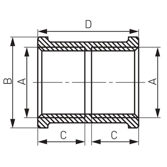 MUF 3/8'' HROMIRANI