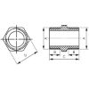NIPL DUPLI 3/8'' HROMIRANI - 2